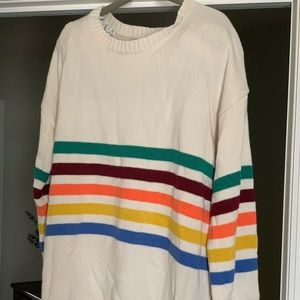 Emmer & Oat Long Sleeve Fall Knit Sweater (M)